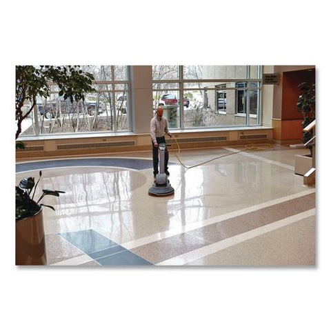 Diamond Floor Pads, 24" Diameter, Purple, 5/carton