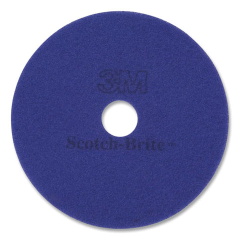 Diamond Floor Pads, 24" Diameter, Purple, 5/carton