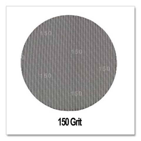 Sanding Screen, 12" Diameter, 150 Grit, Brown, 20/carton