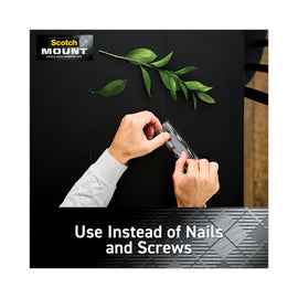 Permanent Clear Mounting Tape, Holds Up To 15 Lb, 1" X 60", Clear