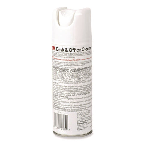 Desk And Office Spray Cleaner, 15 Oz Aerosol Spray, 12/carton