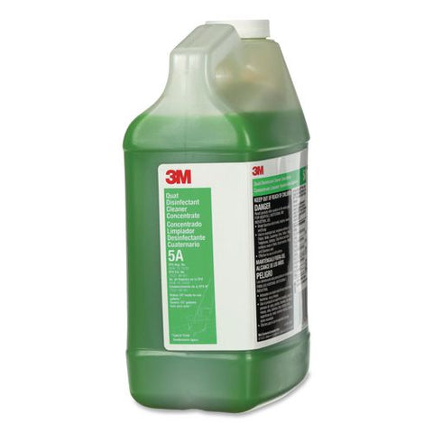 Quat Disinfectant Cleaner Concentrate, 0.5 Gal Bottle, 4/carton