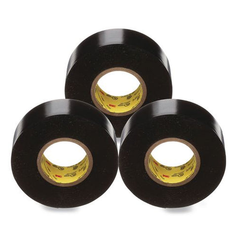 Super 33+ Vinyl Electrical Tape, 1" Core, 0.75" X 66 Ft, Black