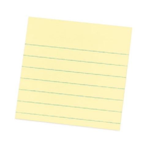 Pads In Canary Yellow, Cabinet Pack, Note Ruled, 4" X 4", 90 Sheets/pad, 12 Pads/pack