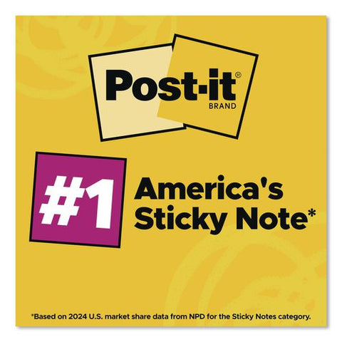 Pads In Playful Primary Colors, Note Ruled, 4" X 4", 90 Sheets/pad, 4 Pads/pack