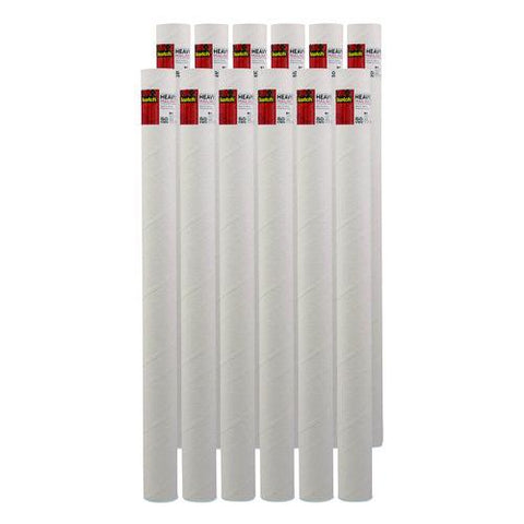 Mailing Tube, 36" Long, 3" Diameter, White, 12/carton