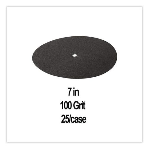 Regalite Floor Surfacing Hookit Discs, 7" Diameter, Purple, 200/carton