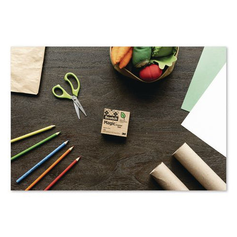 Magic Greener Tape Refill, 1" Core, 0.75" X 25 Yd, Transparent, 6 Rolls/pack