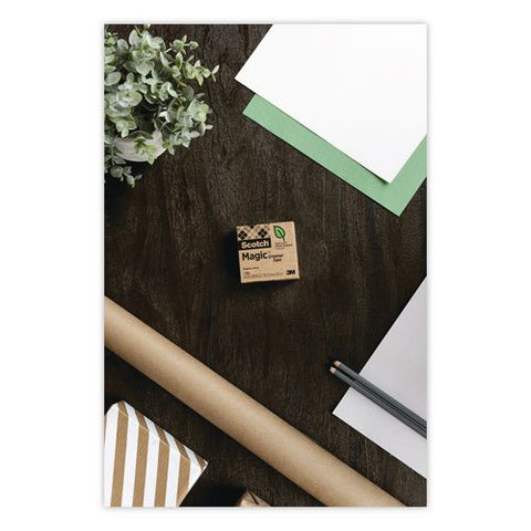 Magic Greener Tape Refill, 1" Core, 0.75" X 25 Yd, Transparent, 6 Rolls/pack