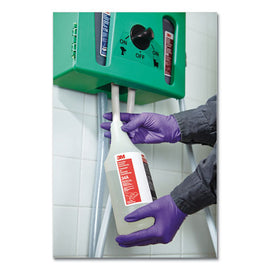 Flow Control System Chemical Dispenser, Air Gap, Pressure Relief Valve, (4) 0.5 Gal, 12.25 X 6.3 X 22.5, Green