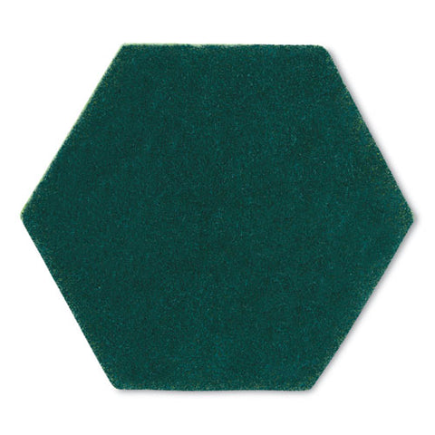 Dual Purpose Scour Pad, 5 X 5.75, Green/yellow, 15/carton