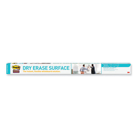 Dry Erase Surface, Laminate Film, 72" X 7 Mil X 48", White