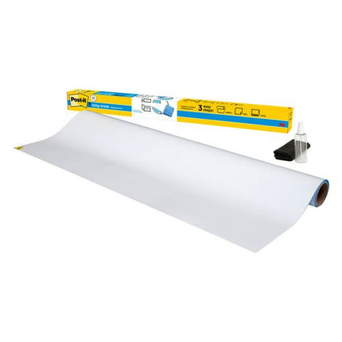 Easy Erase Permanent Marker Whiteboard Surface, Laminate Film, 72" X 48", White