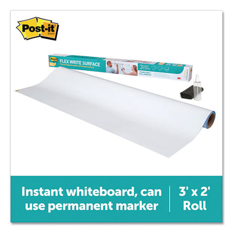 Flex Write Surface, Laminate Film, 36" X 24", White