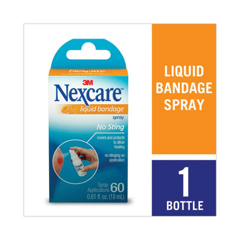 No-sting Liquid Bandage Spray, 0.61 Oz