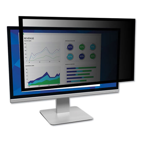 Framed Desktop Monitor Privacy Filter For 15" To 17" Crt/17" Flat Panel Monitors