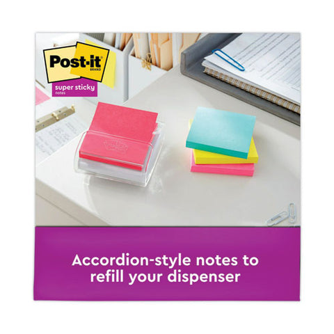 Pop-up 3 X 3 Note Refill, 3" X 3", Supernova Neons Collection Colors, 90 Sheets/pad, 10 Pads/pack