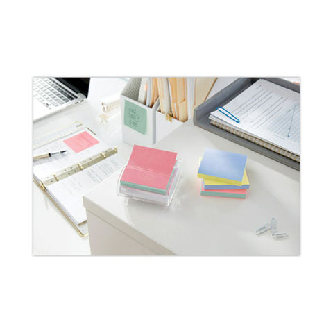 Original Recycled Pop-up Notes, 3 X 3, Sweet Sprinkles Collection Colors, 100 Sheets/pad, 6 Pads/pack