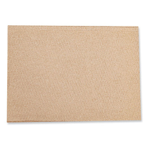 Valay Interfolded Napkins, 1-ply, 6.3 X 8.85, Kraft, 6,000/carton