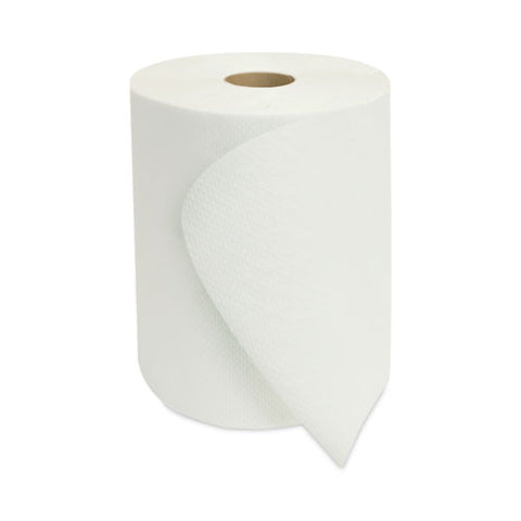 Morsoft Universal Roll Towels, 1-ply, 8" X 700 Ft, White, 6 Rolls/carton