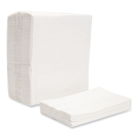 Morsoft Dispenser Napkins, 1-ply, 6 X 13, White, 500/pack, 20 Packs/carton