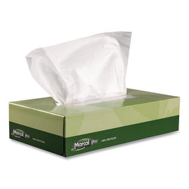 100% Recycled Convenience Pack Facial Tissue, 2-ply, White, 100 Sheets/box, 30/carton