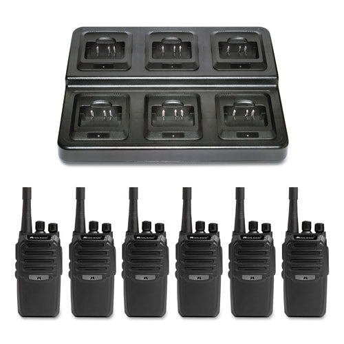 Biztalk 2 Way Radios Br200x6bgc, 6 Radios, 2 W, 16 Channels