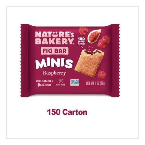 Minis Raspberry Fig Bar, 1 Oz, 150/carton