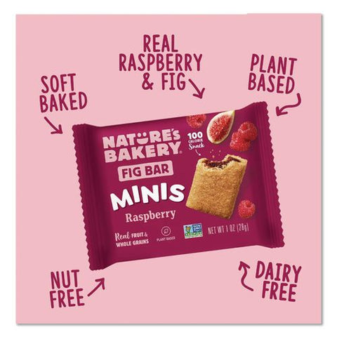 Minis Raspberry Fig Bar, 1 Oz, 150/carton