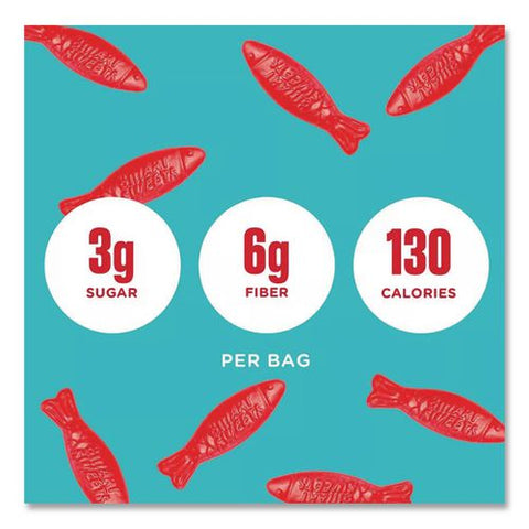 Sweet Fish Gummy Candy, Berry, 1.8 Oz Packet, 12/box