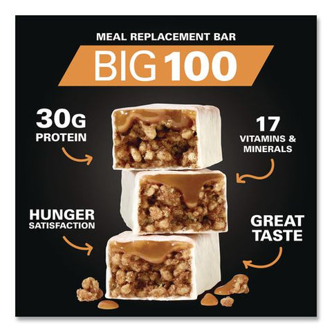 Big 100 Vanilla Caramel Churro Protein Bar, 9/box