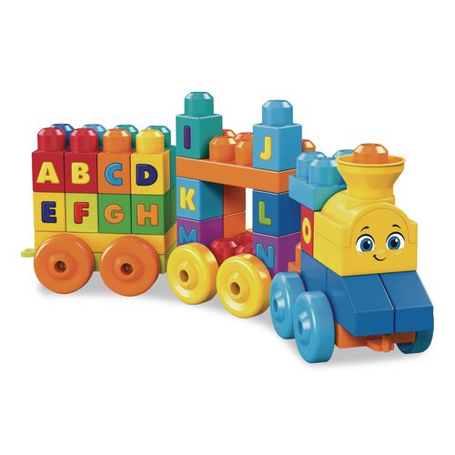 Mega Bloks Abc Musical Train, Preschool, 46 Pieces