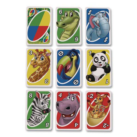 Uno Junior Card Game, Ages 3 And Up