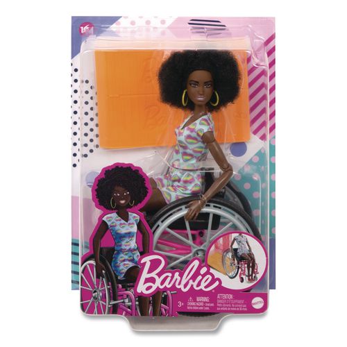 Fashionistas Doll With Wheelchair And Ramp, Ages 3 And Up