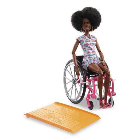 Fashionistas Doll With Wheelchair And Ramp, Ages 3 And Up