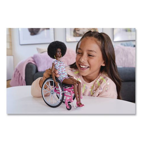 Fashionistas Doll With Wheelchair And Ramp, Ages 3 And Up