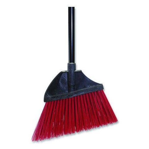 Maxiplus Angle Broom, 56" Overall Length, Red/black