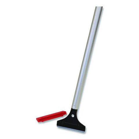 Maxiplus Window And Floor Scraper, 4" Blade Width, 48" Handle Length