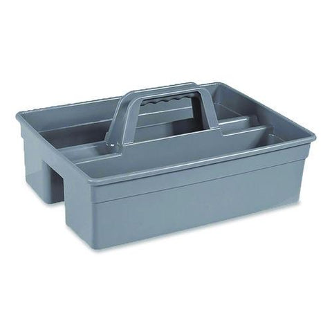 Maxirough Maid Caddies, 2 Compartments, 12 X 7, Gray