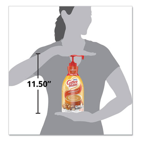 Liquid Coffee Creamer, Hazelnut, 1.5 L Pump Bottle