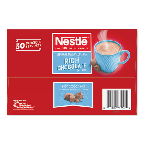 No-sugar-added Hot Cocoa Mix Envelopes, Rich Chocolate, 0.28 Oz Packet, 30/box