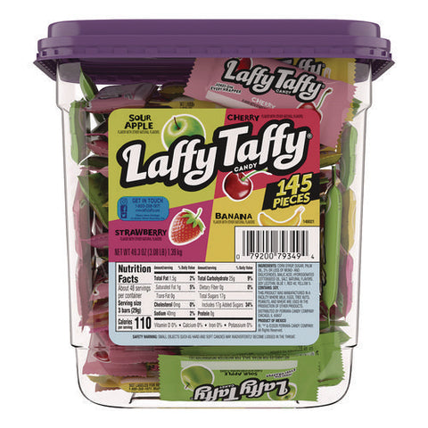 Laffy Taffy Assorted Pack, 49.3 Oz Tub