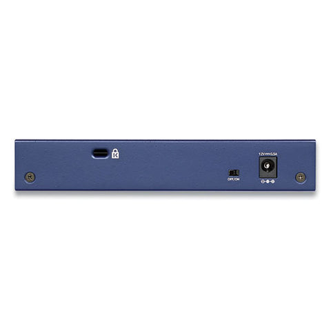 Unmanaged Gigabit Ethernet Switch, 16 Gbps Bandwidth, 192 Kb Buffer, 8 Ports