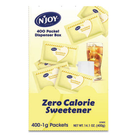 Yellow Sucralose Zero Calorie Sweetener, 0.04 Oz Packet, 400/box