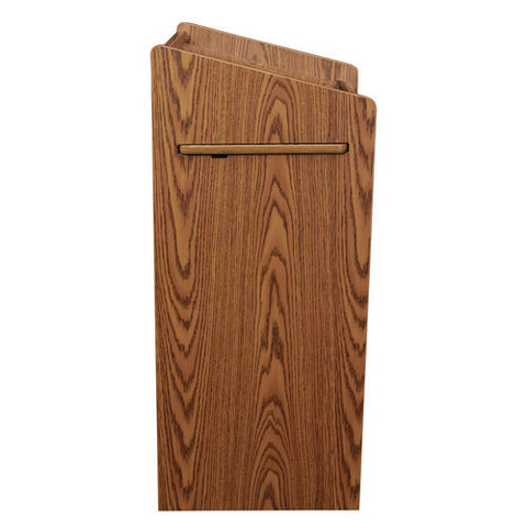 Aristocrat Non-sound Lectern, 25 X 20 X 46, Oak