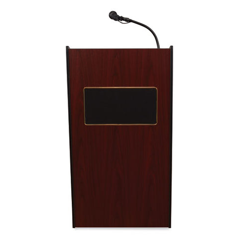 Aristocrat Sound Lectern, 25 X 20 X 46, Mahogany