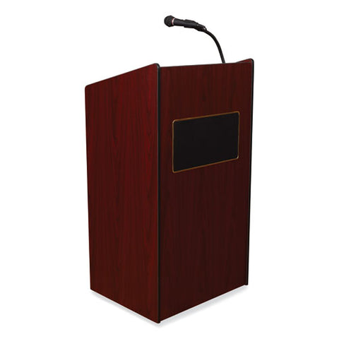 Aristocrat Sound Lectern, 25 X 20 X 46, Mahogany