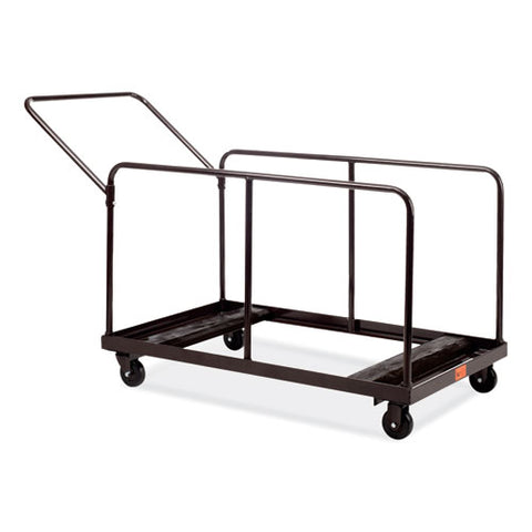 Folding Table Dolly For Round And Rectangular Tables, 660 Lb Capacity, 31.25 X 27.75 X 47.5, Brown