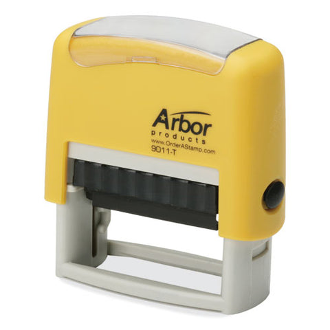 7520012074108, Skilcraft Pre-inked Message Stamp, Copy, Red