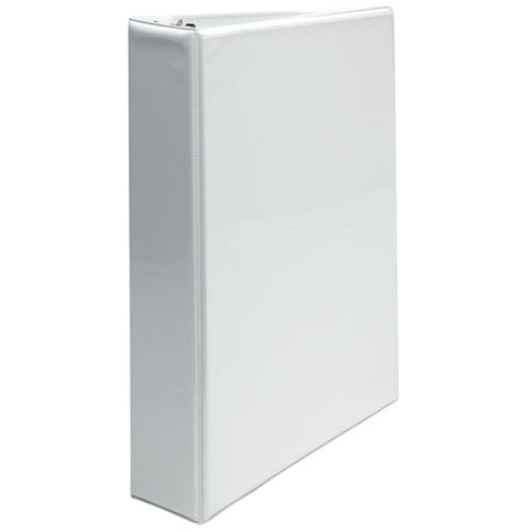 7510013856711, Skilcraft Slant D-ring View Binder, 3 Rings, 1.5" Capacity, 11 X 8.5, White